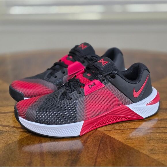 Nike Metcon 10 Bred Banned Gym Training Shoes Black Red HJ1875-001 Men's 7 New - Picture 2 of 16
